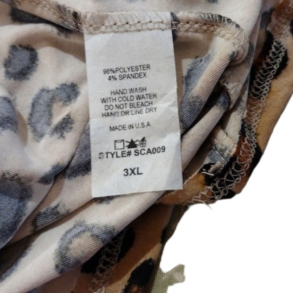 Ssoulm Cheetah Print Duster Cardigan - Picture 4 of 5